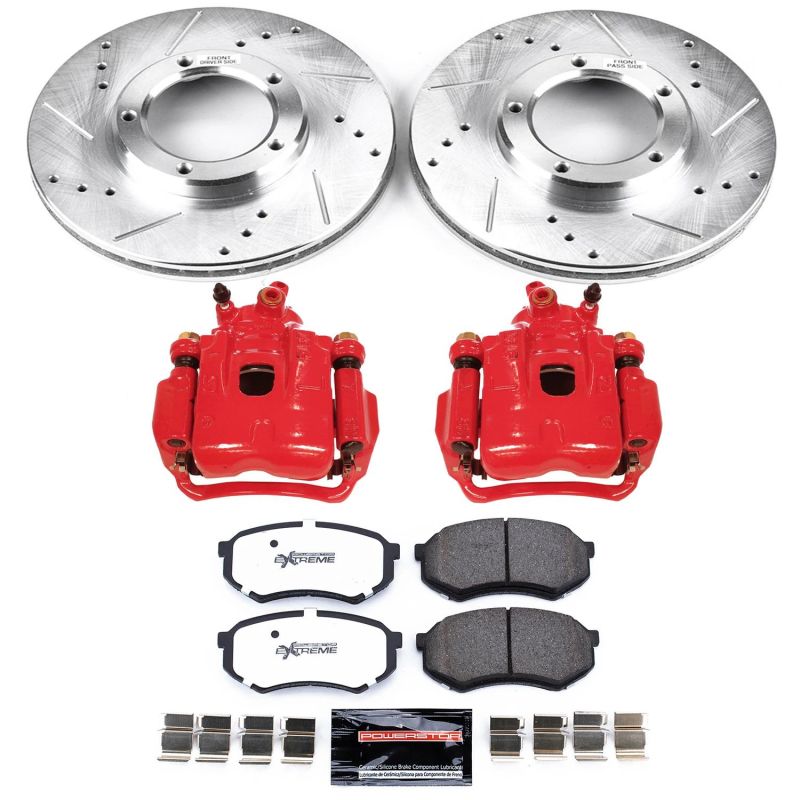 PowerStop Power Stop 95-04 Toyota Tacoma Front Z36 Truck & Tow Brake Kit w/Calipers