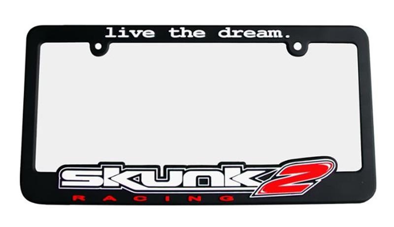 Skunk2 Racing Skunk2 Live The Dream License Plate Frame