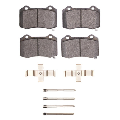 R1 Concepts R1 10-16 Hyundai Genesis Coupe Rear Performance Off-Road/Tow Brake Pads & Hardware Kit