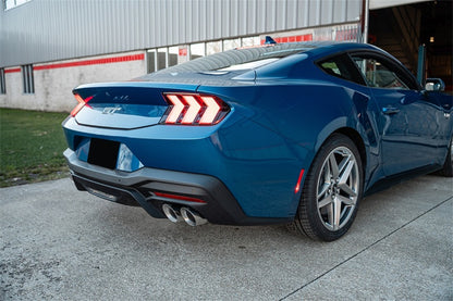CORSA Performance Corsa 2024+ Ford Mustang V8 5.0L 3in Axle-Back Exhaust System w/ Twin 4in Polished Pro-Series Tips