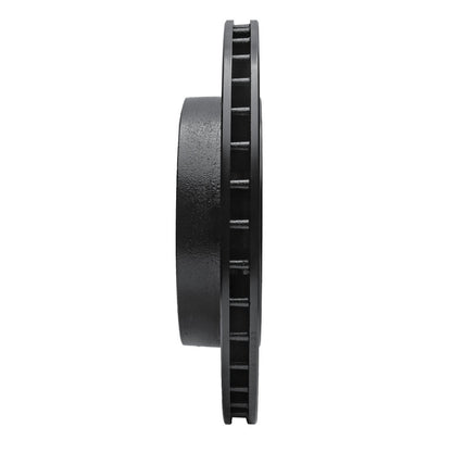 R1 Concepts R1 06-10 Jeep Grand Cherokee Rear Left Drilled & Slotted Black Brake Rotor