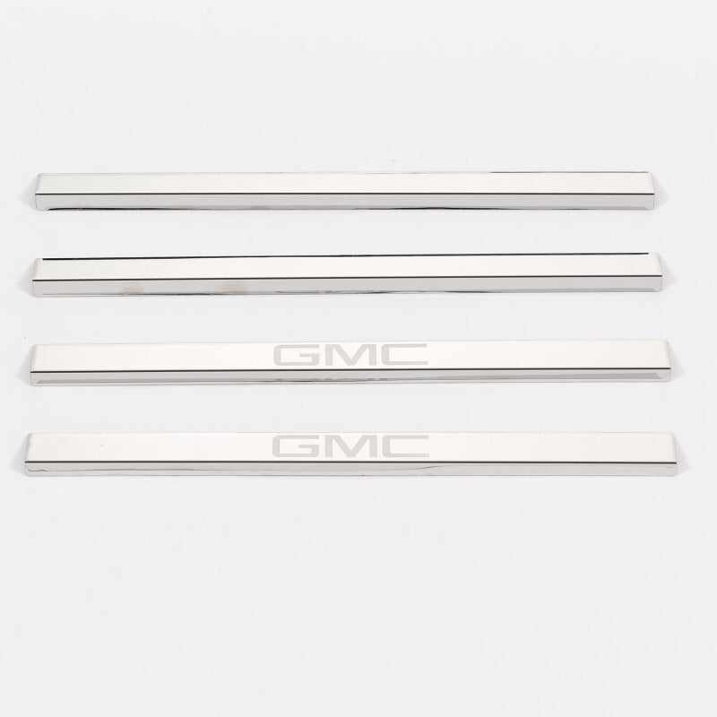 Putco 2020 GMC Sierra LD/HD - Crew Cab (4pc) w/ GMC Etching SS Door Sills