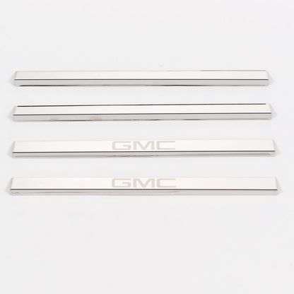 Putco 2020 GMC Sierra LD/HD - Crew Cab (4pc) w/ GMC Etching SS Door Sills