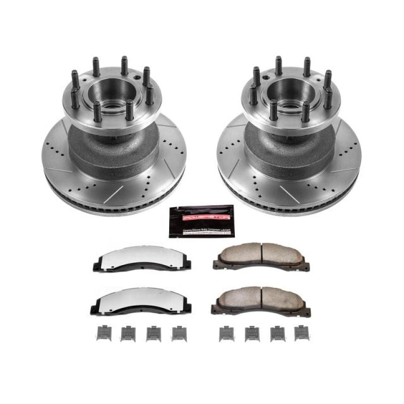 PowerStop Power Stop 08-20 Ford E-450 Super Duty Front Z36 Truck & Tow Brake Kit