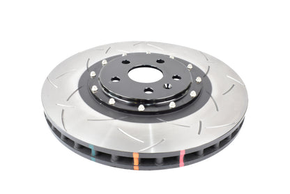 DBA 19+ Chevrolet Camaro ZL1 (w/ NAS Nuts) 5000 Series Black Hat T3 Slotted KP Brake Rotor - Black