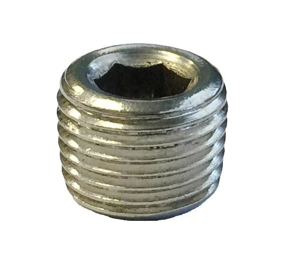 Torque Solution Stainless Steel 1/8 in NPT Plug: Universal 10 Pack