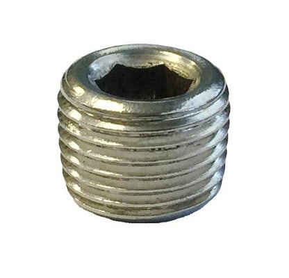 Torque Solution Stainless Steel 1/8 in NPT Plug: Universal 10 Pack