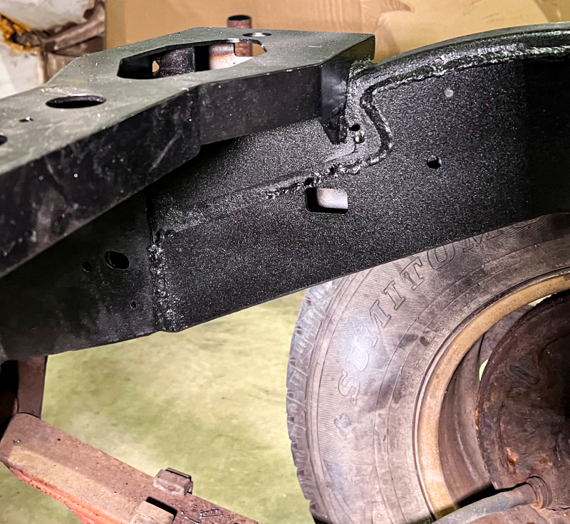 RustBuster Rust Buster 2004-2012 GM Colorado & Canyon Crew Cab Rear Over Axle Frame Section - Left