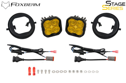 Diode Dynamics 2003 Sierra SS3 Sport Type Kit ABL Yellow SAE Fog