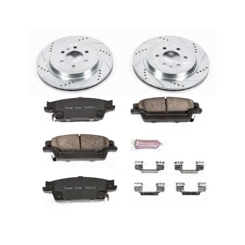PowerStop Power Stop 04-09 Cadillac SRX Rear Z23 Evolution Sport Brake Kit