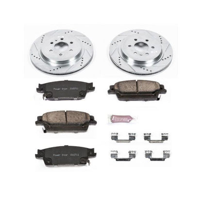 PowerStop Power Stop 04-09 Cadillac SRX Rear Z23 Evolution Sport Brake Kit