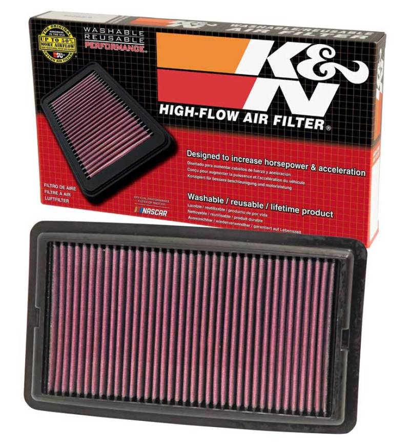 K&N Engineering K&N Replacement Panel Air Filter for 2014-2015 Acura MDX 3.5L V6