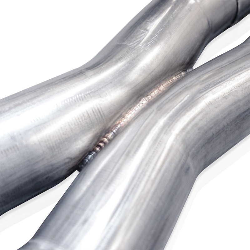 Stainless Works 2024 Mustang GT Catback Dual Tips Redline Sound X-Pipe Factory Connect Exhaust