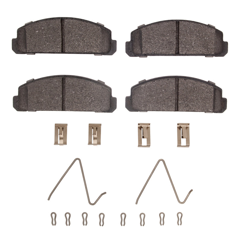 R1 Concepts R1 77-83 Mazda GLC Front Semi Met Pads & Hardware Kit