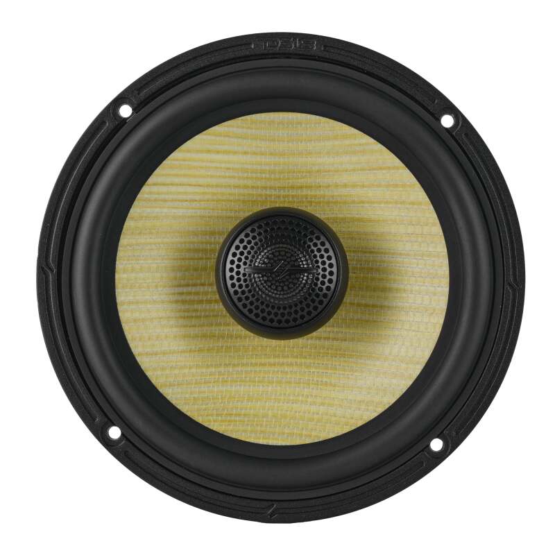 DS18 Deluxe Quality 6.5in Coaxial 150 Watts RMS 4 ohm Yellow Straw + Composite Foam Cone