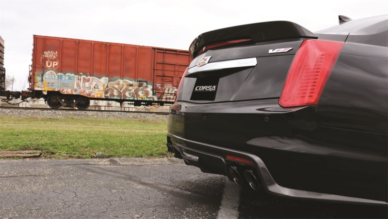 CORSA Performance Corsa 2016-2019 Cadillac CTS V 6.2L V8 2.75in Polished Xtreme Axle-Back Exhaust