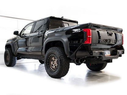 AWE Tuning Exhaust for 4th Gen Toyota Tacoma Dual Diamond Black Tips