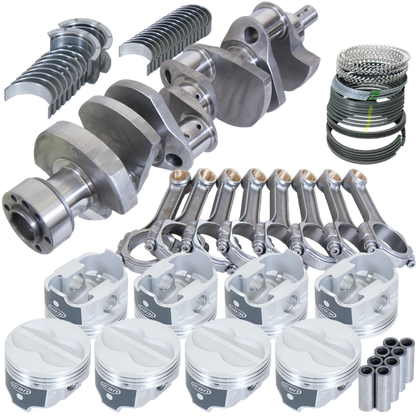 Eagle Chevy 350 1Pc 3.750in Int Balance Crank 5.700in I-Beam Rods 4.030in Pistons Rotating Assembly