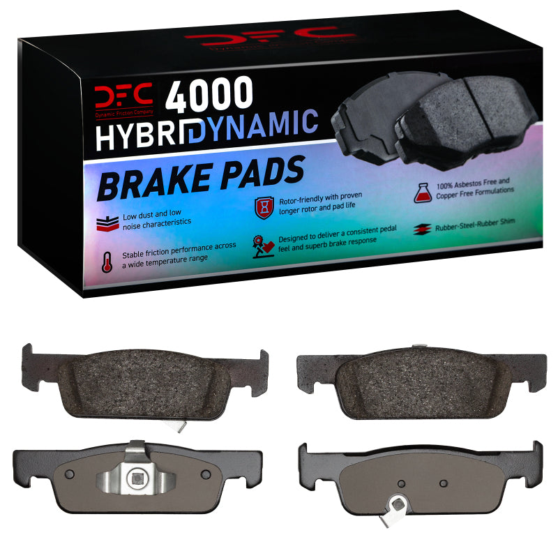 DFC 16-19 Smart Fortwo Front 4000 Hybridynamic Brake Pads