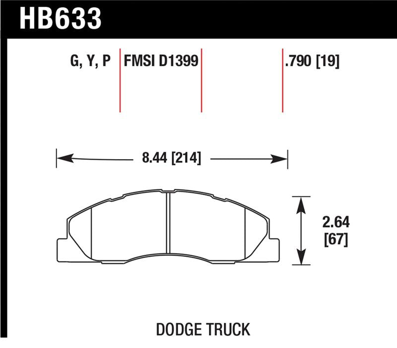 Hawk Performance Hawk Super Duty Street Brake Pads