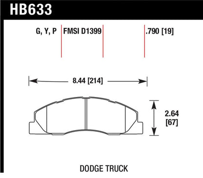 Hawk Performance Hawk Super Duty Street Brake Pads