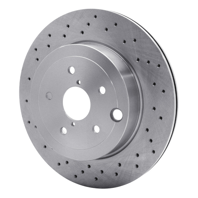 DFC 18-25 Subaru WRX STI Rear Drilled Brake Rotor