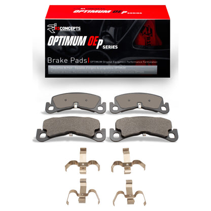 R1 Concepts R1 2021-2025 Tesla Model X Front R1 Optimum OE Pads & Hardware Kit