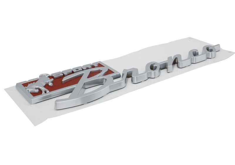 Ford Racing Bronco Sport Script Fender Badge Kit