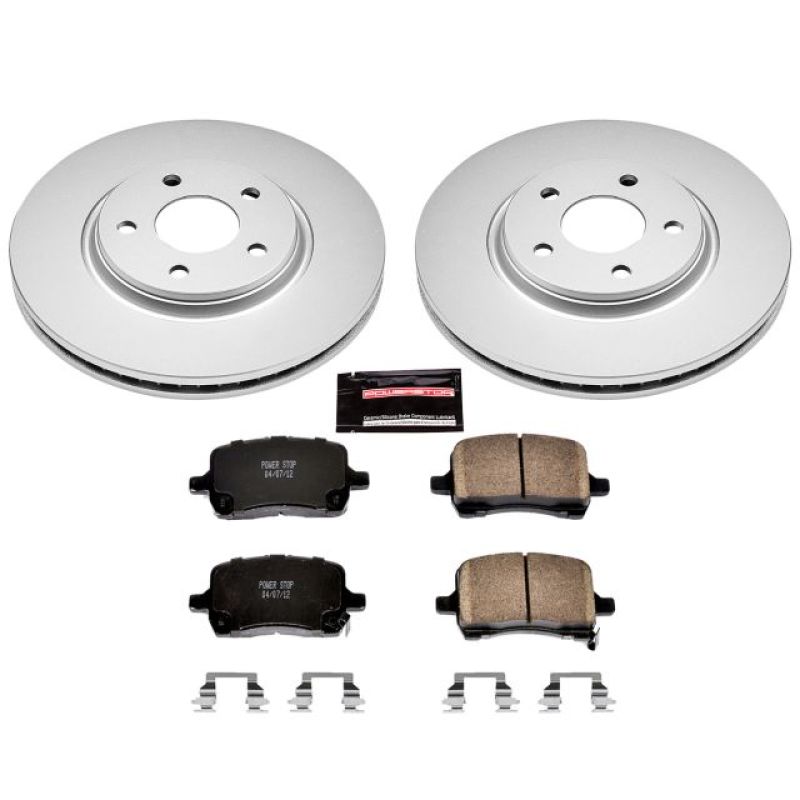 PowerStop Power Stop 05-06 Chevrolet Cobalt Front Z17 Evolution Geomet Coated Brake Kit