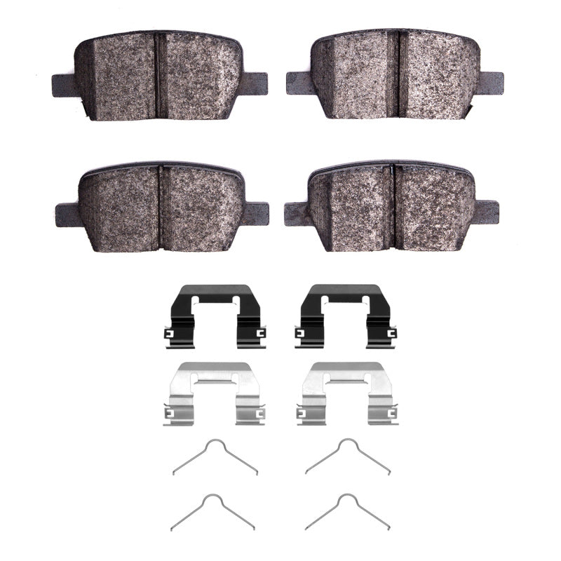 R1 Concepts R1 16-24 Buick Enclave Rear Euro Ceramic Pads & Hardware Kit