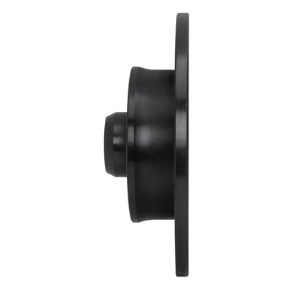 R1 Concepts R1 92-98 Volkswagen Passat (USA/Canada) Rear Left Drilled & Slotted Black Brake Rotor