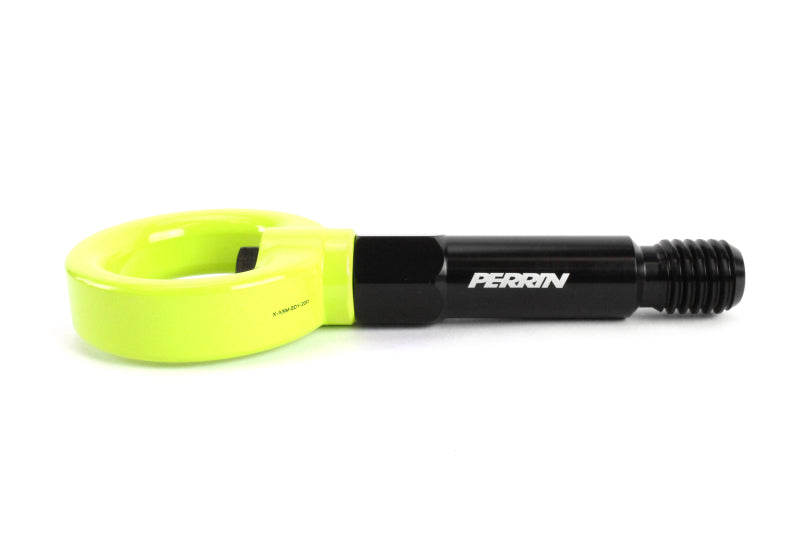Perrin Performance PERRIN 20-25 Toyota Supra Tow Hook Kit (Front) - Neon Yellow