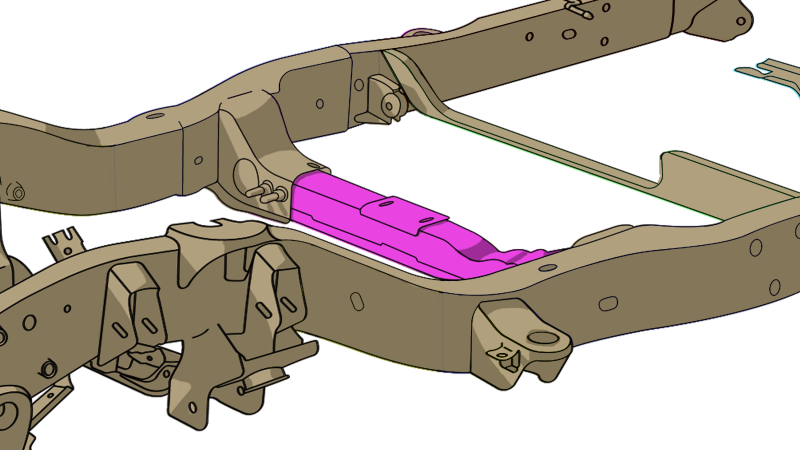 Rustbuster Transmission Crossmember