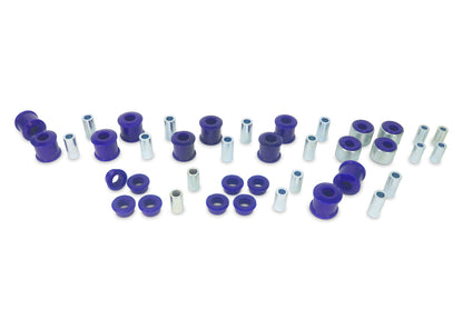 SuperPro 1991 Toyota Land Cruiser Base Front / Rear Vehicle Bushing Kit - 2 Deg. Caster Correction