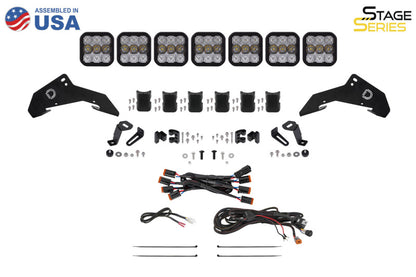 Diode Dynamics 19-25 Honda Talon SS5 Roof CrossLink Lightbar Pro Kit w/ Cool White Lens