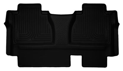 Husky Liners 14-15 Toyota Tundra Double Cab Pickup Weatherbeater Black 2nd Seat Floor Liners