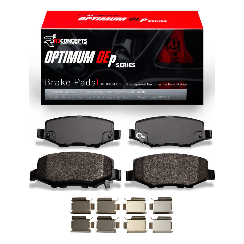 R1 Concepts R1 2007-2018 Dodge Nitro Rear R1 Optimum OE Pads & Hardware Kit