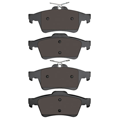 DFC 03-18 Chevrolet Cobalt Rear 5000 Advanced Low Metallic Brake Pads