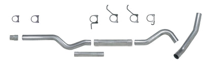 Diamond Eye Performance Diamond Eye KIT 4in Catback Single MFLR RPLCMENT PIPE SS CHEVY/GMC 6.6L 2500/3500 2006-2007.5
