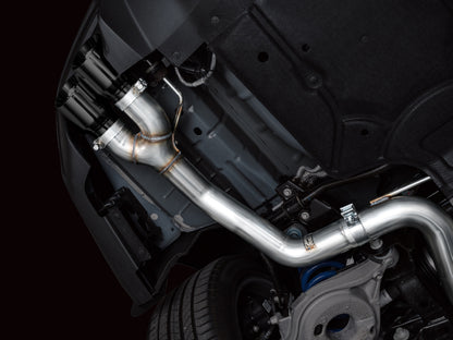 AWE Tuning AWE 2024 Ford Mustang GT Fastback S650 RWD Track Edition Cat-Back Exhaust w/ Quad Diamond Black Tips