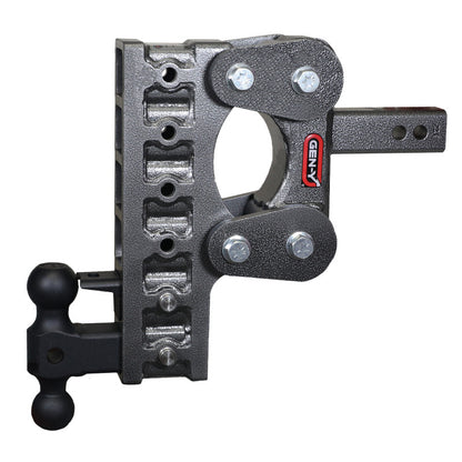 GEN-Y Hitch Gen-Y The Boss Torsion-Flex 2in Shank 10in Drop 10K Hitch w/GH-031 Dual-Ball/GH-032 Pintle Lock