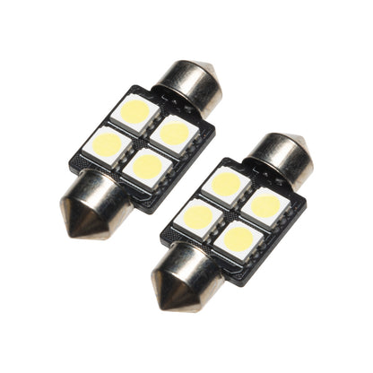 ORACLE Lighting Oracle 33MM 4 LED 3-Chip Festoon Bulbs (Pair) - Cool White