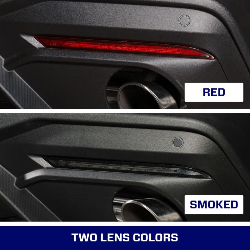 Form Lighting 2024+ Mustang LED Rear Reflector Smoked (Pair)