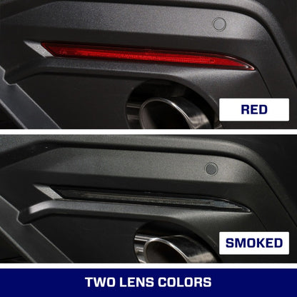 Form Lighting 2024+ Mustang LED Rear Reflector Smoked (Pair)
