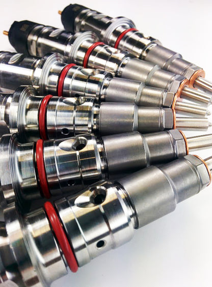 DDP 07.5-18 Dodge Cummins 6.7L Reman Injector Set - 150hp (40% Over)
