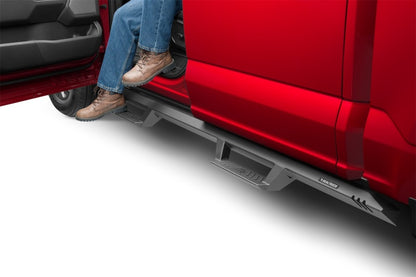 N-Fab EPYX 15-19 Ford F-150/17-19 Ford F-250/F-350 Superduty SuperCrew - Cab Length - Tex. Black