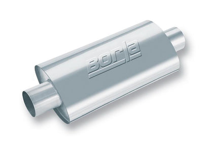 Borla XR-1 Racing Sportsman 3 inch Outlet / 3 inch Inlet Oval Muffler