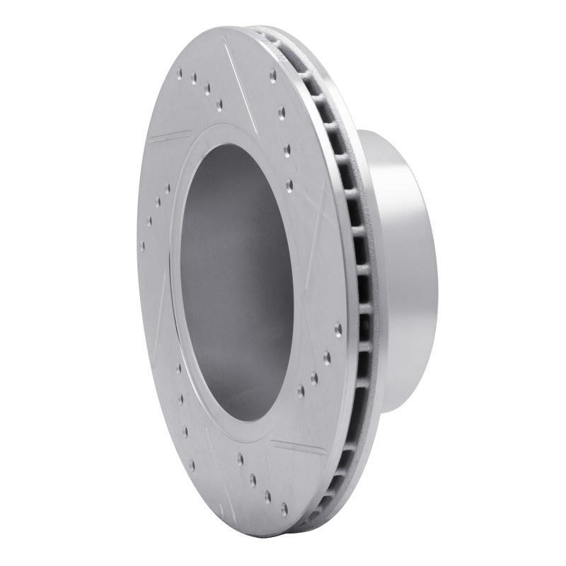R1 Concepts R1 99-04 Land Rover Discovery Front Left Drilled & Slotted Silver Brake Rotor