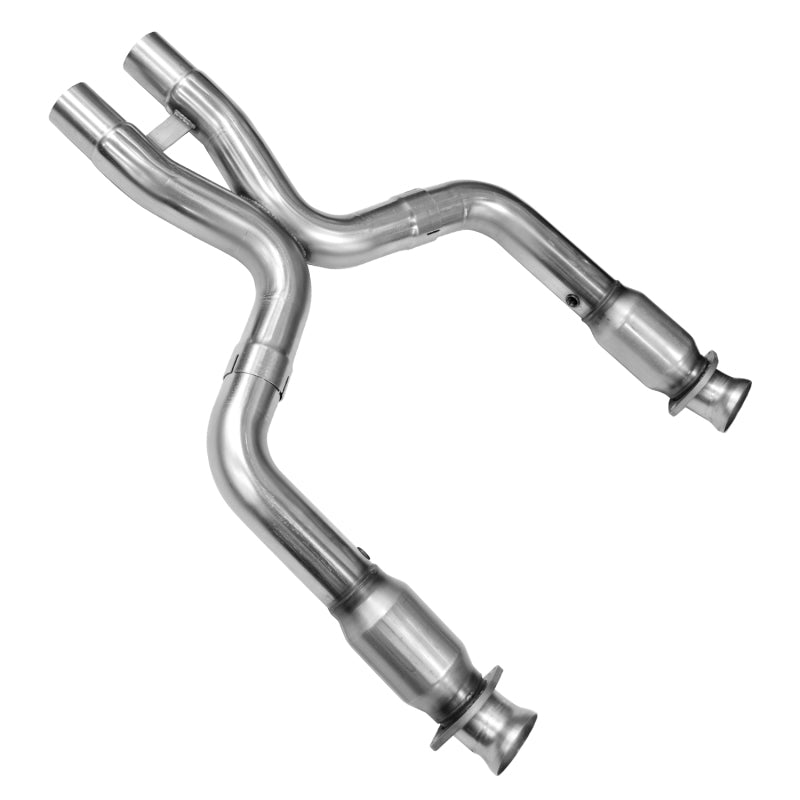 Kooks Headers Kooks 11-14 Ford Shelby GT500 5.4L / 5.8L 4V 3in x 2 3/4in OEM GREEN Cat SS X-Pipe Kooks HDR Req