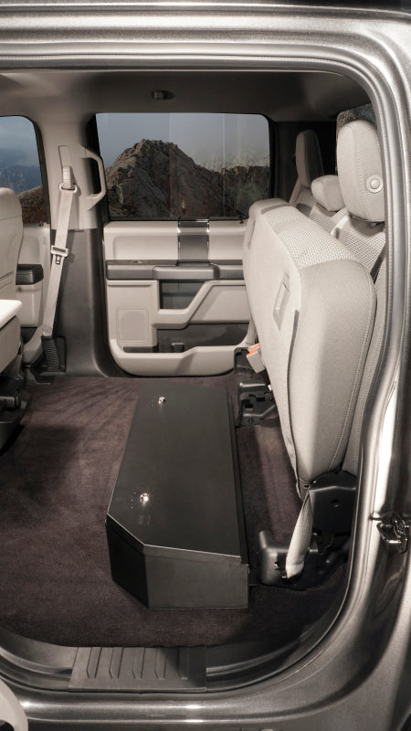 Tuffy Products Tuffy Underseat Lockbox 2/3 Length W/ Keyed Lock For Ford Fseries Supercrew
